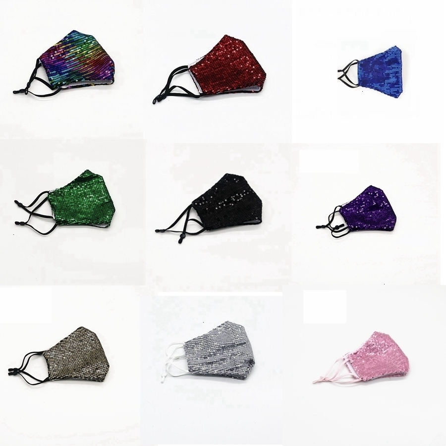 Reusable Fashion Sequins Face Mouth Masks Bling Washable Covers Adults Outdoor Dustproof Protective Mask Sea Shipping DDMD5E
Reusable Fashion Sequins Face Mouth Masks Bling Washable Covers Adults Outdoor Dustproof Protective Mask Sea Shipping DDMD5E