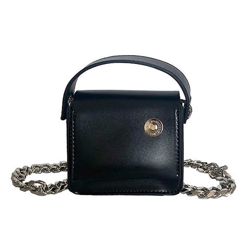 Mini Girls Thick Chain Crossbody Bag Retro Ladies Lipstick Bag Niche Design Female Messenger Trendy Chest and Coin Purse, Black
Mini Girls Thick Chain Crossbody Bag Retro Ladies Lipstick Bag Niche Design Female Messenger Trendy Chest and Coin Purse, Black