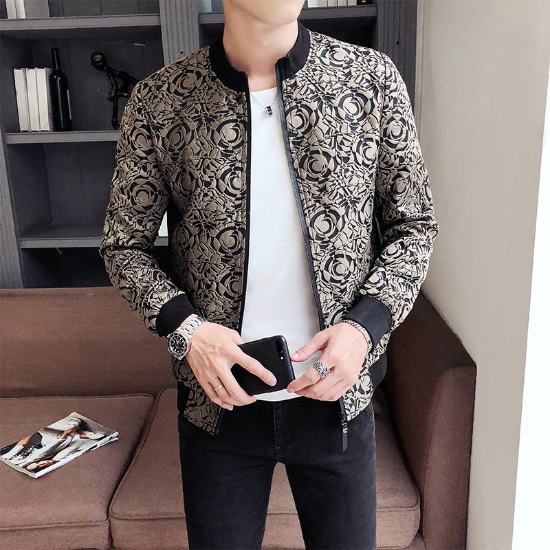 2021 New Jacquard Jaqueta Masculina Spring Men Bomber Streetwear Men's Casual Vintage Jacket Slim Fit Coat 91ja, Black
2021 New Jacquard Jaqueta Masculina Spring Men Bomber Streetwear Men's Casual Vintage Jacket Slim Fit Coat 91ja, Black