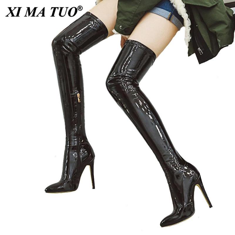 Boots Sexy Stiletto High Heels Over The Knee Women Stretch Thigh Ladies Spring Autumn Long Shoes, Black
Boots Sexy Stiletto High Heels Over The Knee Women Stretch Thigh Ladies Spring Autumn Long Shoes, Black