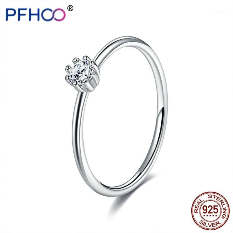 Cluster Rings PFHOO 925 Sterling Silver For Women Shining 5A+ Cubic Zirconia Wedding Engagement Sets Fine Jewelry Romantic Gift1
Cluster Rings PFHOO 925 Sterling Silver For Women Shining 5A+ Cubic Zirconia Wedding Engagement Sets Fine Jewelry Romantic Gift1