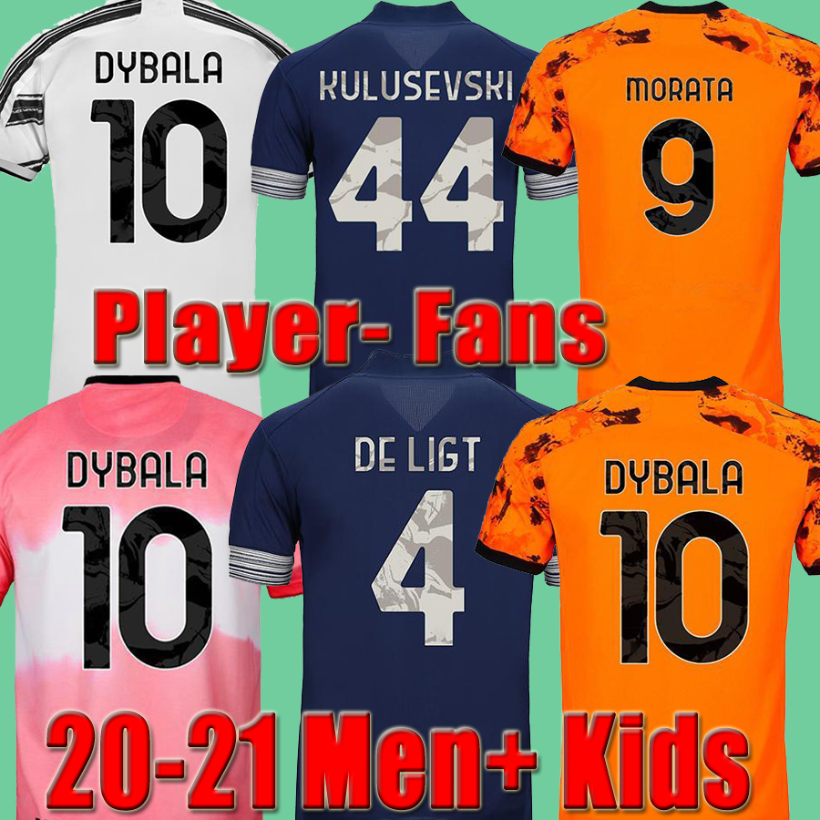 JUVENTUS soccer jersey Fans Player football shirts RONALDO DE LIGT 20 21 DYBALA JUVE fourth Men + Kids kit uniforms 2020 2021 away third, Away blue
JUVENTUS soccer jersey Fans Player football shirts RONALDO DE LIGT 20 21 DYBALA JUVE fourth Men + Kids kit uniforms 2020 2021 away third, Away blue