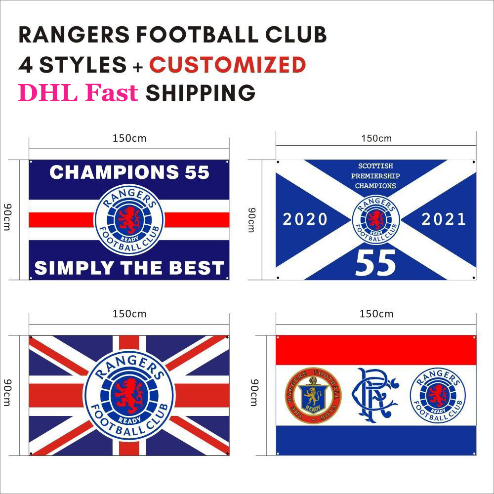 DHL shipping Customized flag 3x5ft / 90x150cm Rangers Football Club FC Loyal Champions 55 Flags Banner for Outdoor Sport Decoration
DHL shipping Customized flag 3x5ft / 90x150cm Rangers Football Club FC Loyal Champions 55 Flags Banner for Outdoor Sport Decoration