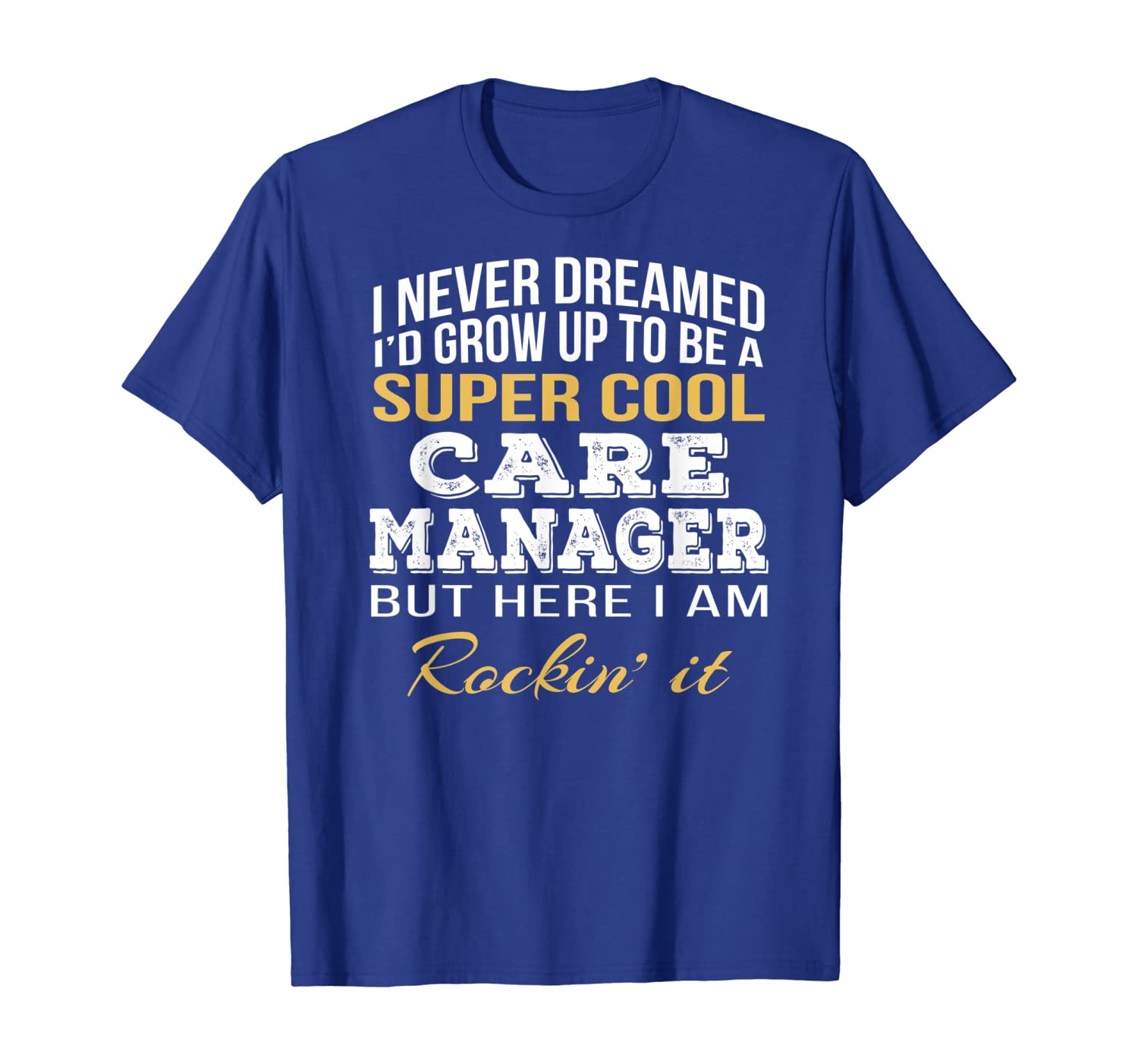 Super Cool Care Manager T-Shirt Funny Gift, White;black
Super Cool Care Manager T-Shirt Funny Gift, White;black