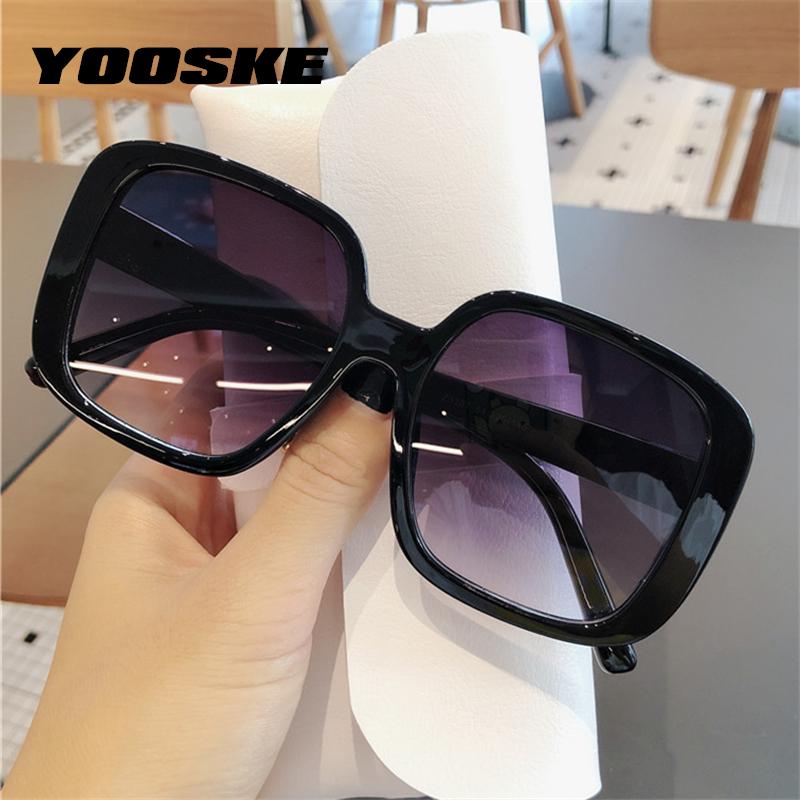 Sunglasses YOOSKE Vintage Oversized Women Retro Gradient Sun Glasses Female Shades Eyewear UV400 Unique Checked Frame Design
Sunglasses YOOSKE Vintage Oversized Women Retro Gradient Sun Glasses Female Shades Eyewear UV400 Unique Checked Frame Design