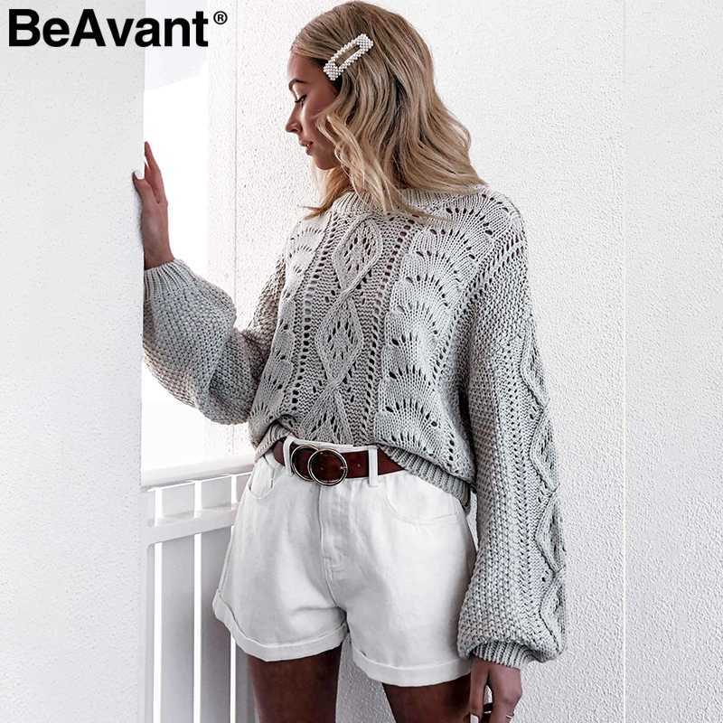 BeAvant Hollow out knitted sweater women Lantern sleeve female autumn pullover sweaters O-neck winter casual ladies jumpers 210709, Pink
BeAvant Hollow out knitted sweater women Lantern sleeve female autumn pullover sweaters O-neck winter casual ladies jumpers 210709, Pink