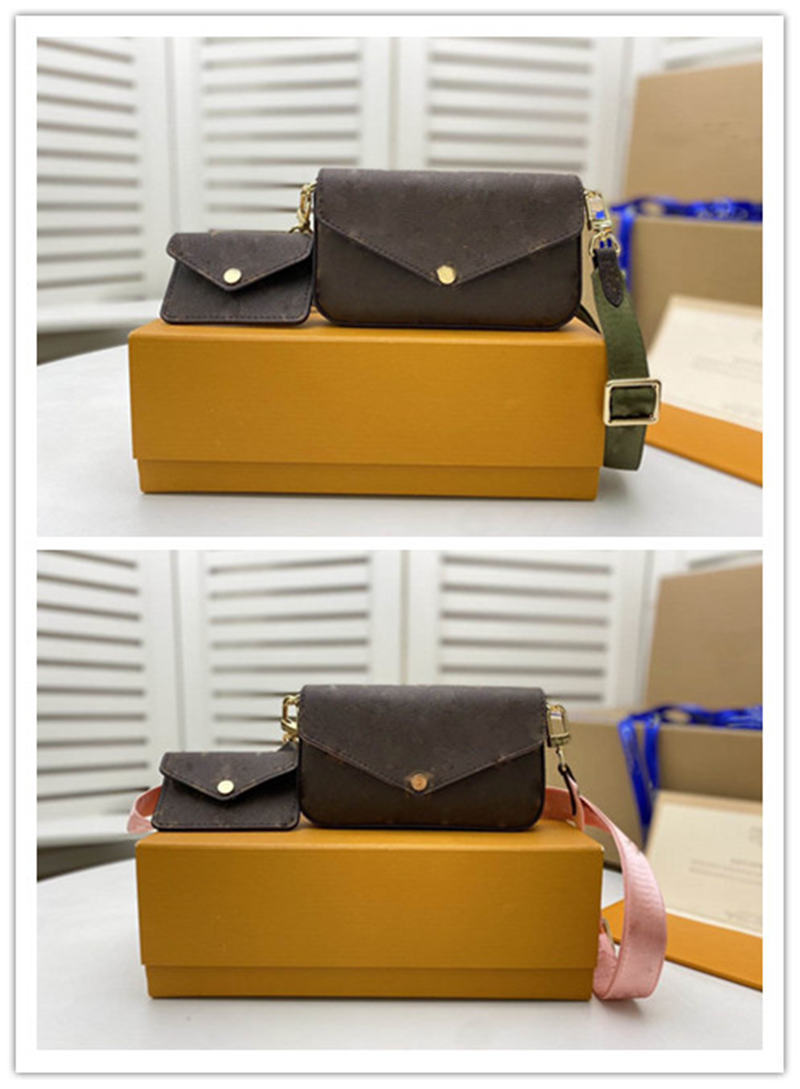 Designer Luxury MULTI POCHETTE FÉLICIE Myrtipochet Felicity M80091 Strap Canvas Crossbody Shoulder Bag Size: 17x9.6x3.5cm, Bubble wrap packaging
Designer Luxury MULTI POCHETTE FÉLICIE Myrtipochet Felicity M80091 Strap Canvas Crossbody Shoulder Bag Size: 17x9.6x3.5cm, Bubble wrap packaging