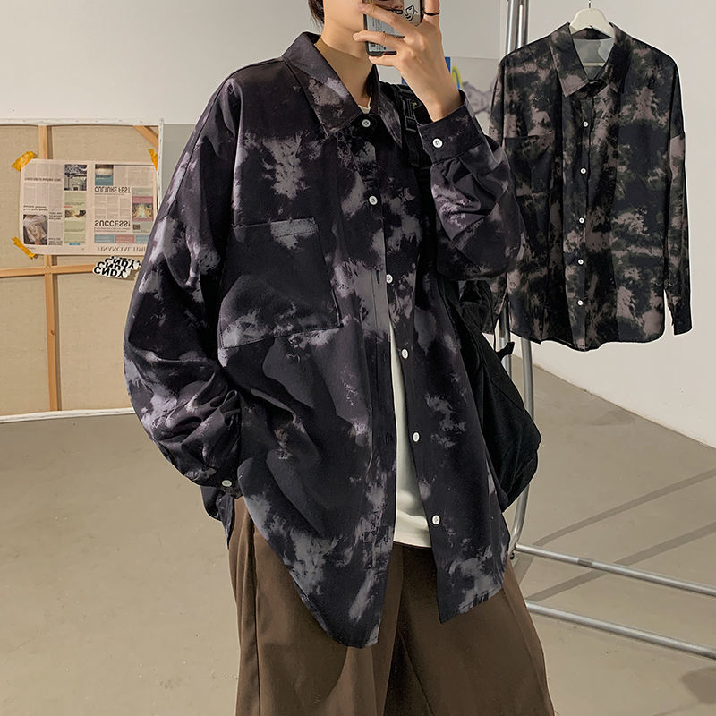 2021 New Spring Tie-dye Men's Fashion Retro Casual Men Streetwear Long-sleeved Mens Camo Shirt -5xl Ald9, Army green
2021 New Spring Tie-dye Men's Fashion Retro Casual Men Streetwear Long-sleeved Mens Camo Shirt -5xl Ald9, Army green