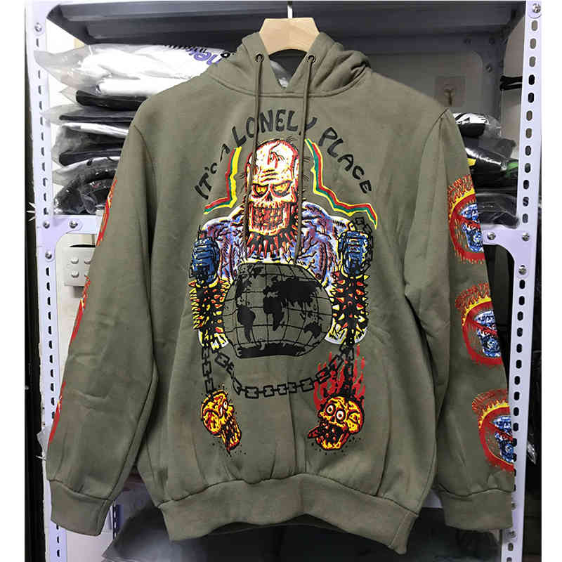 Men's Hoodies & Sweatshirts Kanye west ghost skull graffiti hoodies man hip hop woman is a lonely place to sweater xxxxtentacion brown sweaters
Men's Hoodies & Sweatshirts Kanye west ghost skull graffiti hoodies man hip hop woman is a lonely place to sweater xxxxtentacion brown sweaters