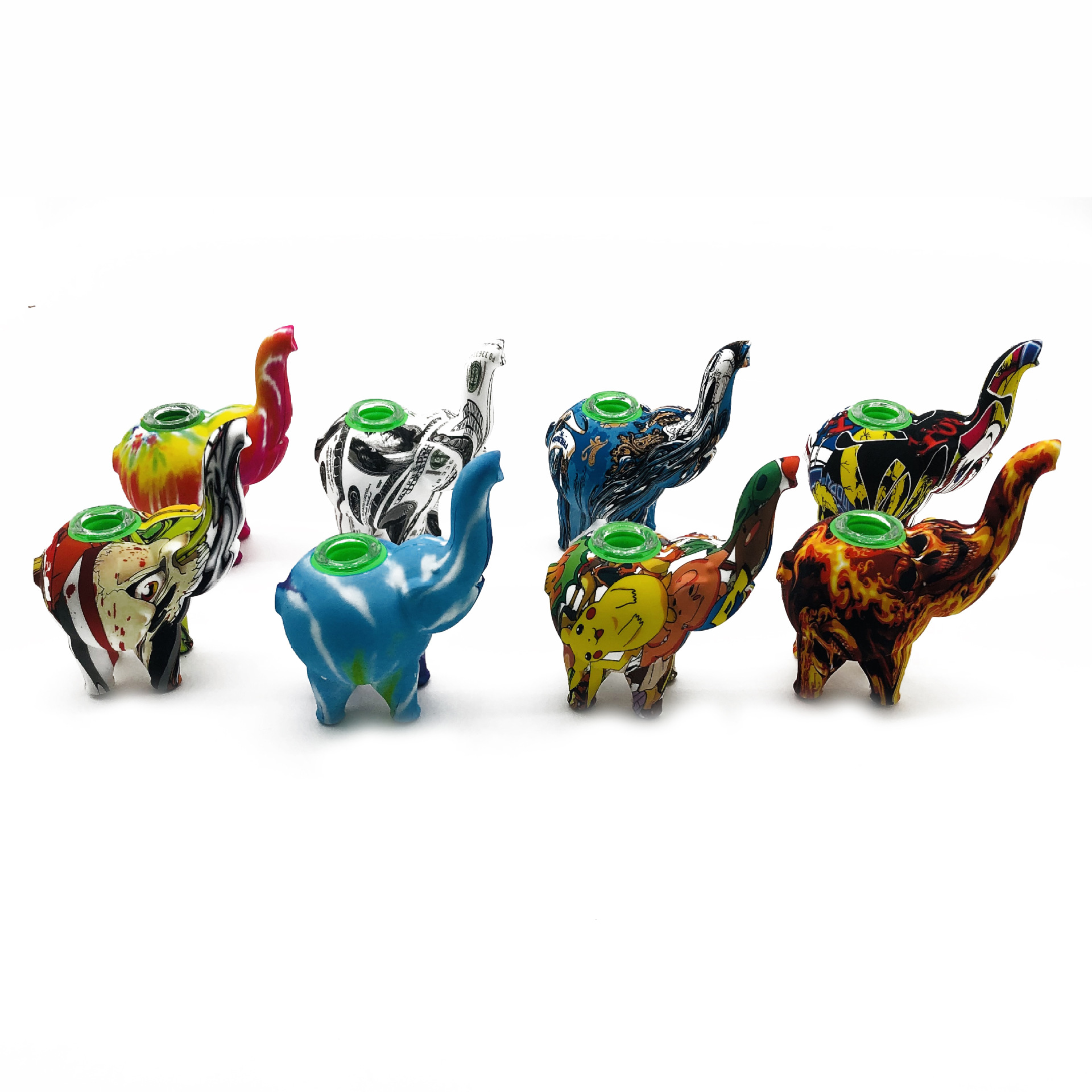 Bongs Hookahs Water Pipe Oil Dab Rig Elephant Shape Smoking Factory Outlet 4.33 Inch Silicone Thick Smoke Hand Rigs Hookah bong
Bongs Hookahs Water Pipe Oil Dab Rig Elephant Shape Smoking Factory Outlet 4.33 Inch Silicone Thick Smoke Hand Rigs Hookah bong