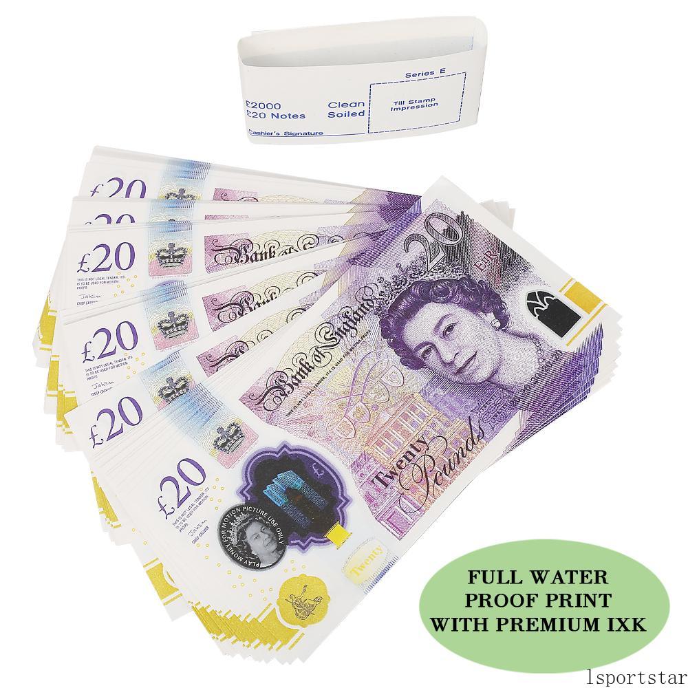 Play Paper Printed Money Toys Uk Pounds GBP British 10 20 50 commemorative Prop Money toy For Kids Christmas Gifts or Video Film
Play Paper Printed Money Toys Uk Pounds GBP British 10 20 50 commemorative Prop Money toy For Kids Christmas Gifts or Video Film