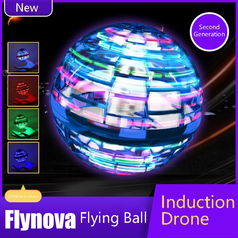 Flynova Pro Flying Ball Toy Mini Helicopter UFO Spinner RGB Lights Aircraft Hand Induction Operated Dron Gift Adults Toys for Kids 0461
Flynova Pro Flying Ball Toy Mini Helicopter UFO Spinner RGB Lights Aircraft Hand Induction Operated Dron Gift Adults Toys for Kids 0461