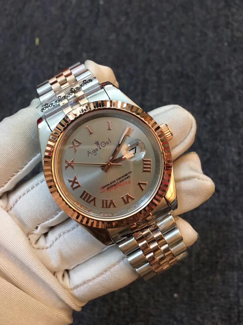 Wristwatches Automatic Mechanical Men Stainless Steel Sapphire Silver Rose Gold Diamond Rome Watch 36mm
Wristwatches Automatic Mechanical Men Stainless Steel Sapphire Silver Rose Gold Diamond Rome Watch 36mm