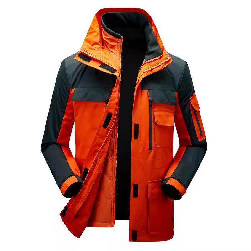 2021Trench Coats High grade down jacket three in one assault men's women's detachable outdoor windproof, waterproof and warm two-piece set, Clear
2021Trench Coats High grade down jacket three in one assault men's women's detachable outdoor windproof, waterproof and warm two-piece set, Clear