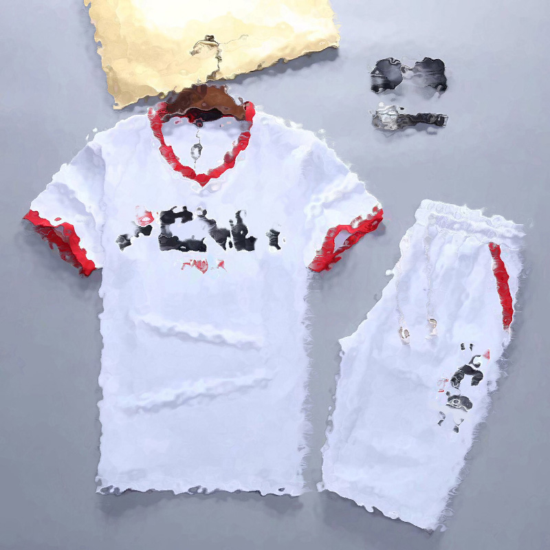 Summer Mens Sets Short Sleeve Print Tracksuit Men Sportswear Casual 2 Pieces Set T-Shirt+Shorts Male Clothes Slim Sports Suits
Summer Mens Sets Short Sleeve Print Tracksuit Men Sportswear Casual 2 Pieces Set T-Shirt+Shorts Male Clothes Slim Sports Suits