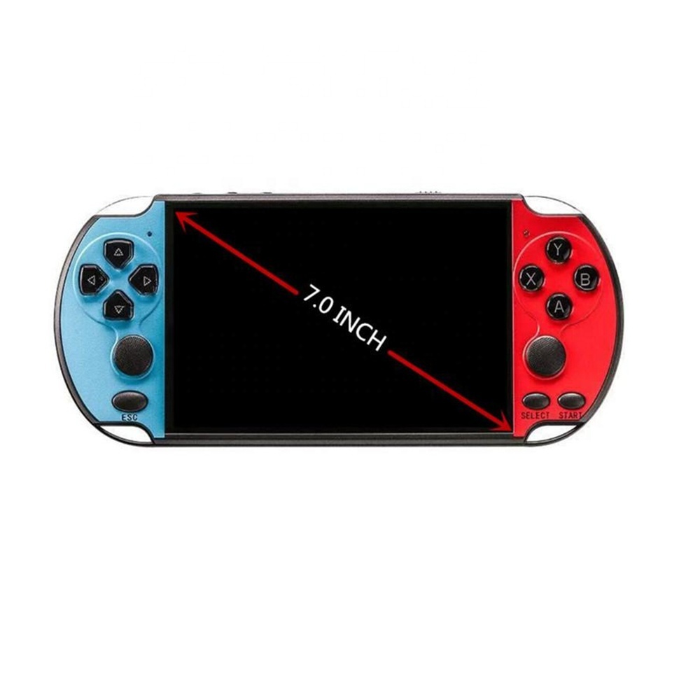 Hot Selling 7.0 Inch X12 Plus Handheld Game Console 32 Bit 16GB Retro Video Game Player Built in 10000 Gam Video Gaming Player
Hot Selling 7.0 Inch X12 Plus Handheld Game Console 32 Bit 16GB Retro Video Game Player Built in 10000 Gam Video Gaming Player