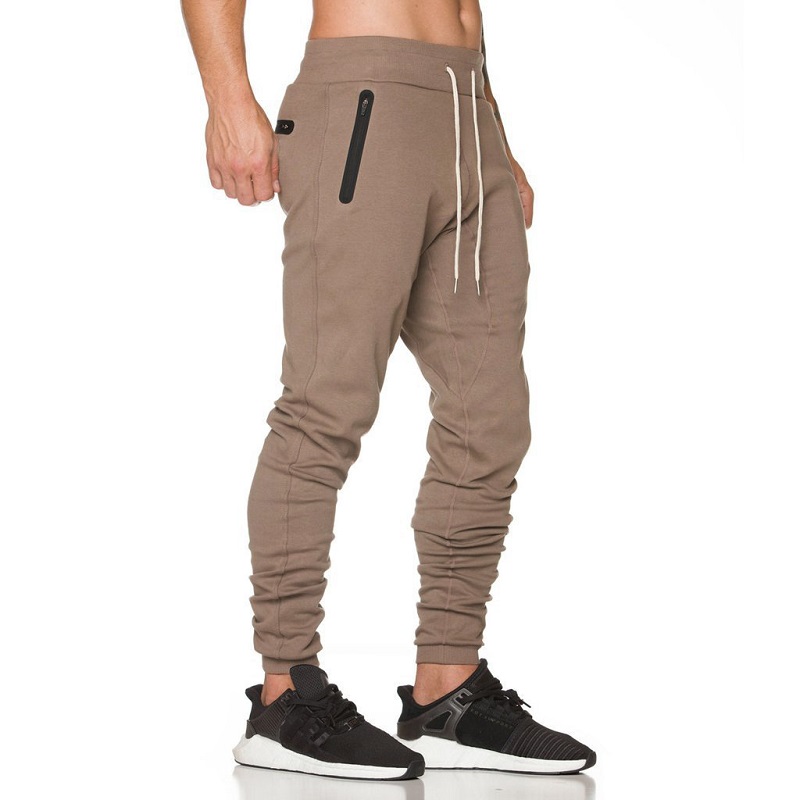 2021 new men's pockets and leather zipper casual sports pants sweat-absorbent breathable self-cultivation beam mouth footwear men workout, Black
2021 new men's pockets and leather zipper casual sports pants sweat-absorbent breathable self-cultivation beam mouth footwear men workout, Black