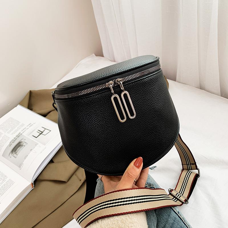 Women Messenger Bag Wide Straps Chest PU Leather Purses and Handbags Luxury Designer Small Day Clutches 2021 Waist Underarm Bag, Black
Women Messenger Bag Wide Straps Chest PU Leather Purses and Handbags Luxury Designer Small Day Clutches 2021 Waist Underarm Bag, Black