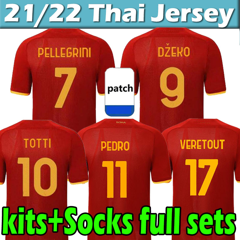2021 2022 ZANIOLO DZEKO PASTORE rome Soccer jersey fan player version TOTTI KLUIVERT KOLAROV AS maillot Men + Kids kit uniforms 21/22 football shirt, Home kids kit
2021 2022 ZANIOLO DZEKO PASTORE rome Soccer jersey fan player version TOTTI KLUIVERT KOLAROV AS maillot Men + Kids kit uniforms 21/22 football shirt, Home kids kit