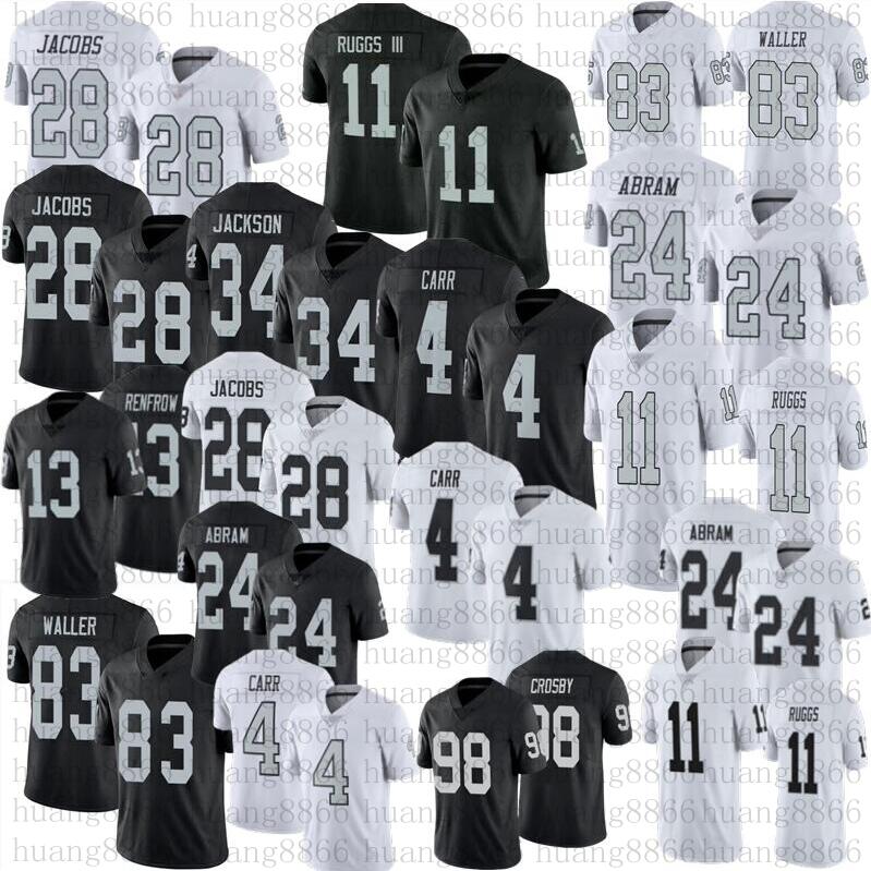 Men Women youth football 28 Josh Jacobs 83 Darren Waller Crosby 34 Bo Jackson 4 Derek Carr 24 Abram Clelin Ferrell Renfrow Ruggs III jersey stitched, As
Men Women youth football 28 Josh Jacobs 83 Darren Waller Crosby 34 Bo Jackson 4 Derek Carr 24 Abram Clelin Ferrell Renfrow Ruggs III jersey stitched, As