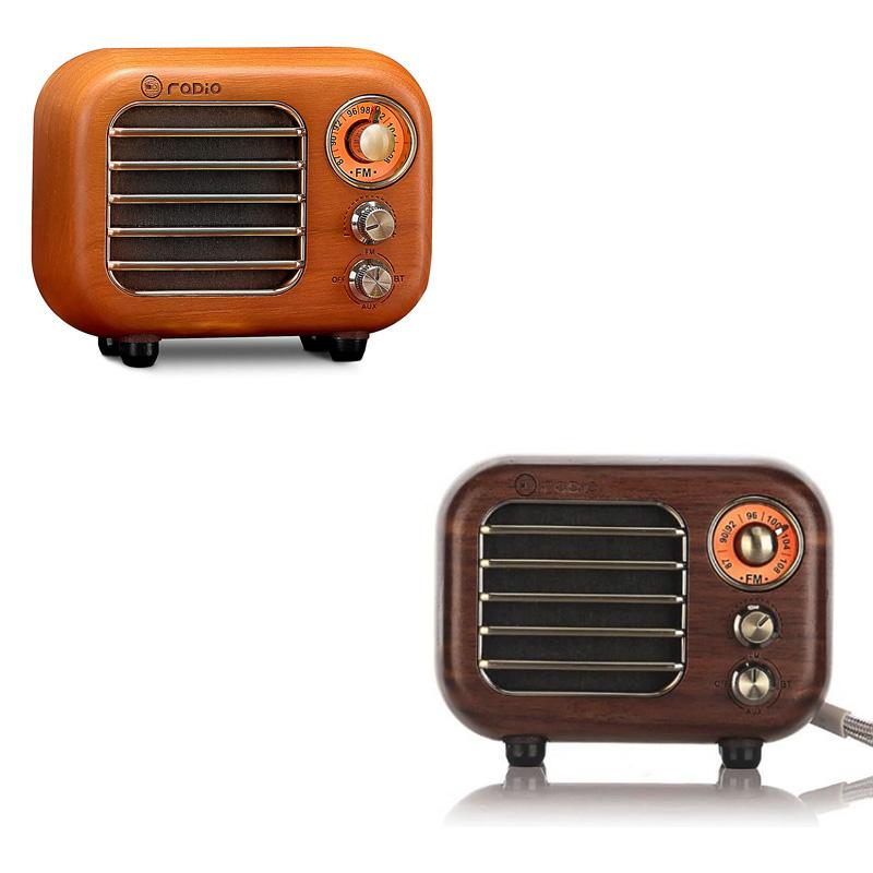 Portable Speakers Retro Radio Vintage Bluetooth Speaker FM With 4.2 Connection, Old Fashioned Classic Style
Portable Speakers Retro Radio Vintage Bluetooth Speaker FM With 4.2 Connection, Old Fashioned Classic Style