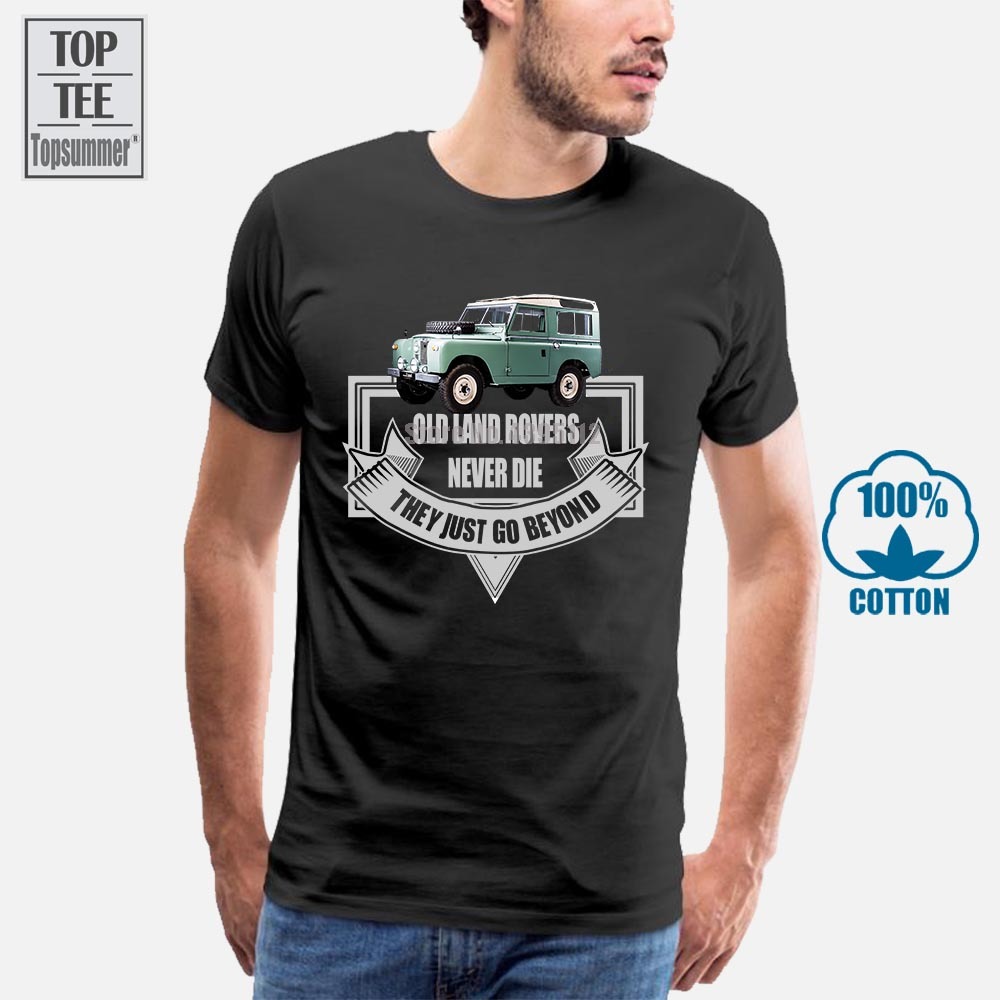 Old Land Rovers Never Die They Just Go Beyond T-Shirt 4X4 Inspired All Sizes D32 k813, Black
Old Land Rovers Never Die They Just Go Beyond T-Shirt 4X4 Inspired All Sizes D32 k813, Black