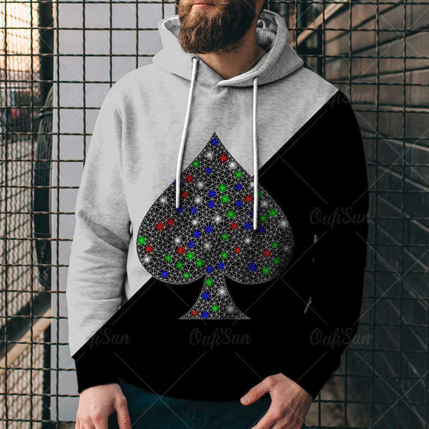 2021 summer fashion sweater cool 3d digital printing skeleton poker seri men's hoodiec8ue, Black
2021 summer fashion sweater cool 3d digital printing skeleton poker seri men's hoodiec8ue, Black