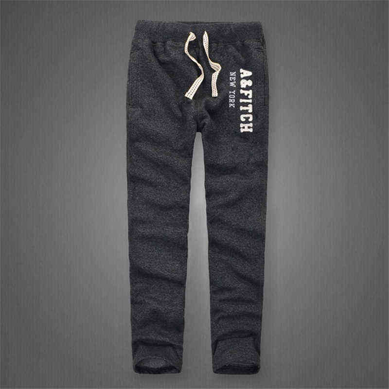 Winter Pants Men Thick Cotton Sweatpants Full Length Trousers soft and breathable joggers size S to 3XL 211112