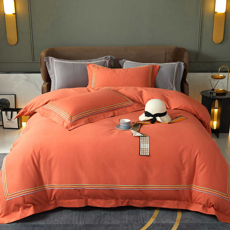 100 thread count cotton matte nude bedding sheet solid color four piece set high-end luxury pure cotton, White
100 thread count cotton matte nude bedding sheet solid color four piece set high-end luxury pure cotton, White
