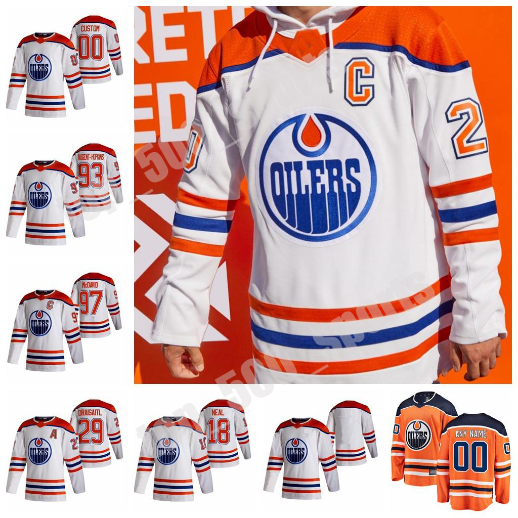 Edmonton Oilers 2021 Reverse Retro Hockey Jersey 97 Connor McDavid Leon Draisaitl Darnell Nurse Gaetan Haas Zack Kassian Custom Stitched, Black;red
Edmonton Oilers 2021 Reverse Retro Hockey Jersey 97 Connor McDavid Leon Draisaitl Darnell Nurse Gaetan Haas Zack Kassian Custom Stitched, Black;red