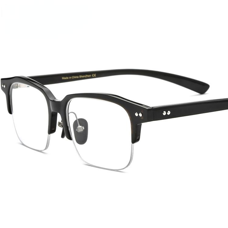 Fashion Sunglasses Frames 2021 White Diamond Ox Horn Natural Black Optical Leg Glasses Frame Half Myopia Customized
Fashion Sunglasses Frames 2021 White Diamond Ox Horn Natural Black Optical Leg Glasses Frame Half Myopia Customized