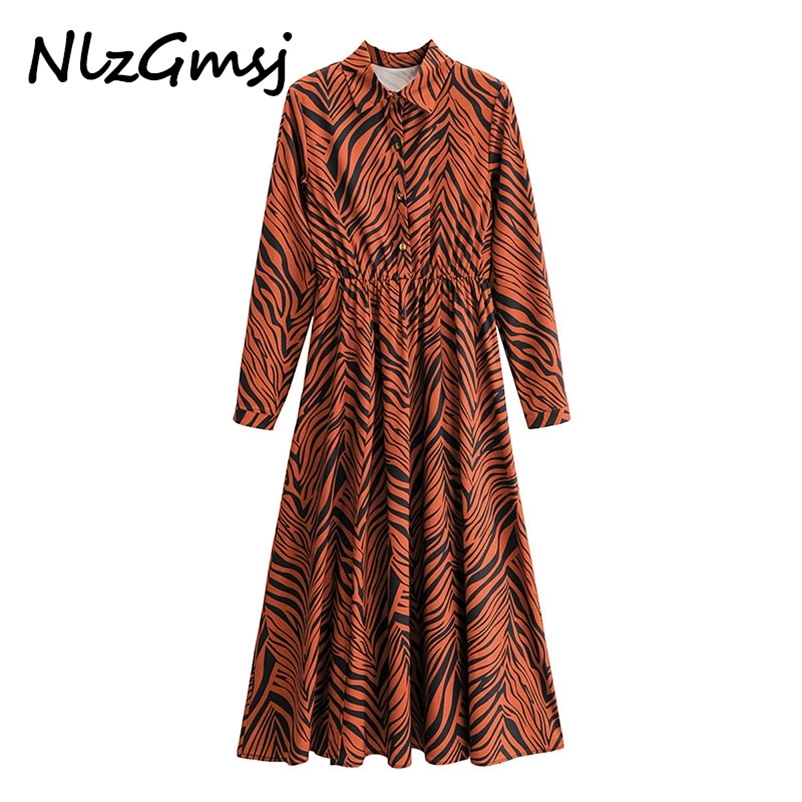 Dres Summer Vintage Shirts Long Sleeve Turn-down Collar Striped Fashion Street Female Elegant 210628, As picture
Dres Summer Vintage Shirts Long Sleeve Turn-down Collar Striped Fashion Street Female Elegant 210628, As picture