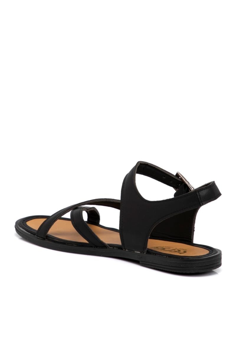 Sandals Black Vegan Women 210141 Q0v
