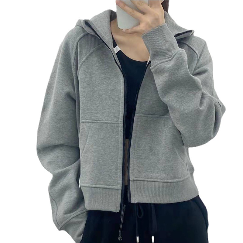 2022 Women's Jackets yoga wear Scuba Full-Zip Hoodie Hoodies & Sweatshirts top-quality, Green
2022 Women's Jackets yoga wear Scuba Full-Zip Hoodie Hoodies & Sweatshirts top-quality, Green