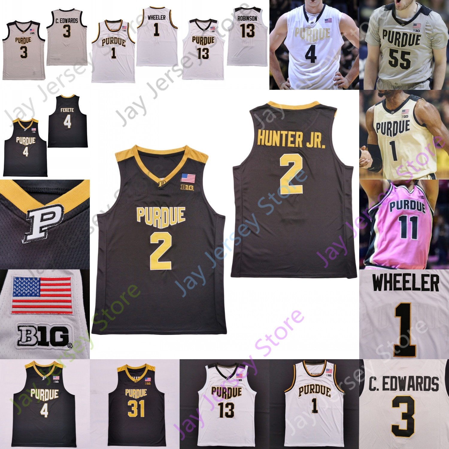 Purdue Boilermakers Basketball Jersey NCAA College Carson Barrett Matt Frost Caleb Furst Trey Kaufman-Renn Brian Waddell Jared Wulbrun Wheeler Thompson Landry, As pic ii
Purdue Boilermakers Basketball Jersey NCAA College Carson Barrett Matt Frost Caleb Furst Trey Kaufman-Renn Brian Waddell Jared Wulbrun Wheeler Thompson Landry, As pic ii