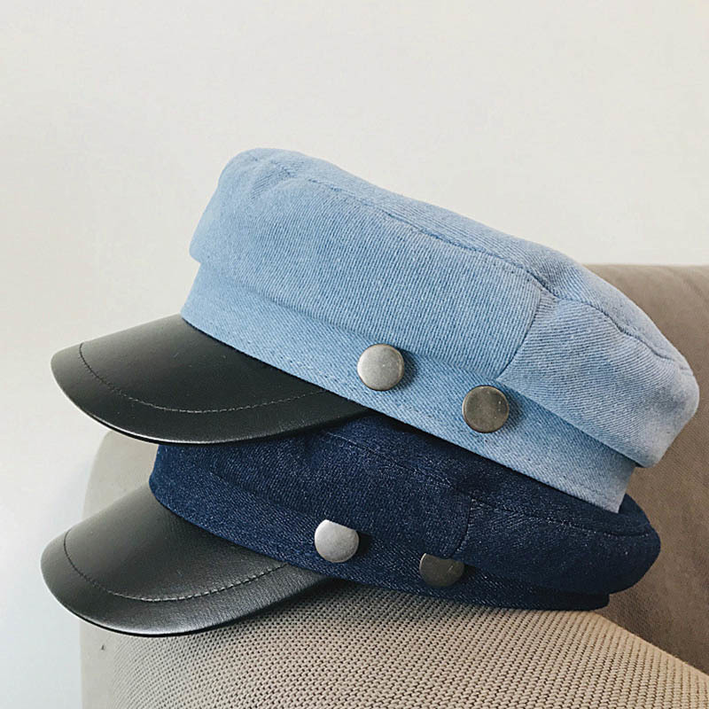 2021 New Denim Winter Newsboy for Women Faux Leather Brim Flat Cap Blue Visor Hat Uuuv, Light blue
2021 New Denim Winter Newsboy for Women Faux Leather Brim Flat Cap Blue Visor Hat Uuuv, Light blue