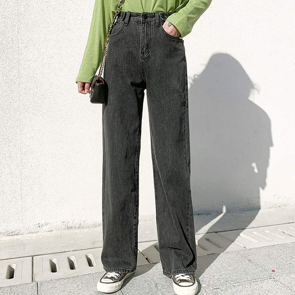 2021 New Vintage Streetwear Straight Pants Women High Waist Wide Leg Harajuku Denim Trousers Plus Size Baggy Jeans 57uh, As photo
2021 New Vintage Streetwear Straight Pants Women High Waist Wide Leg Harajuku Denim Trousers Plus Size Baggy Jeans 57uh, As photo
