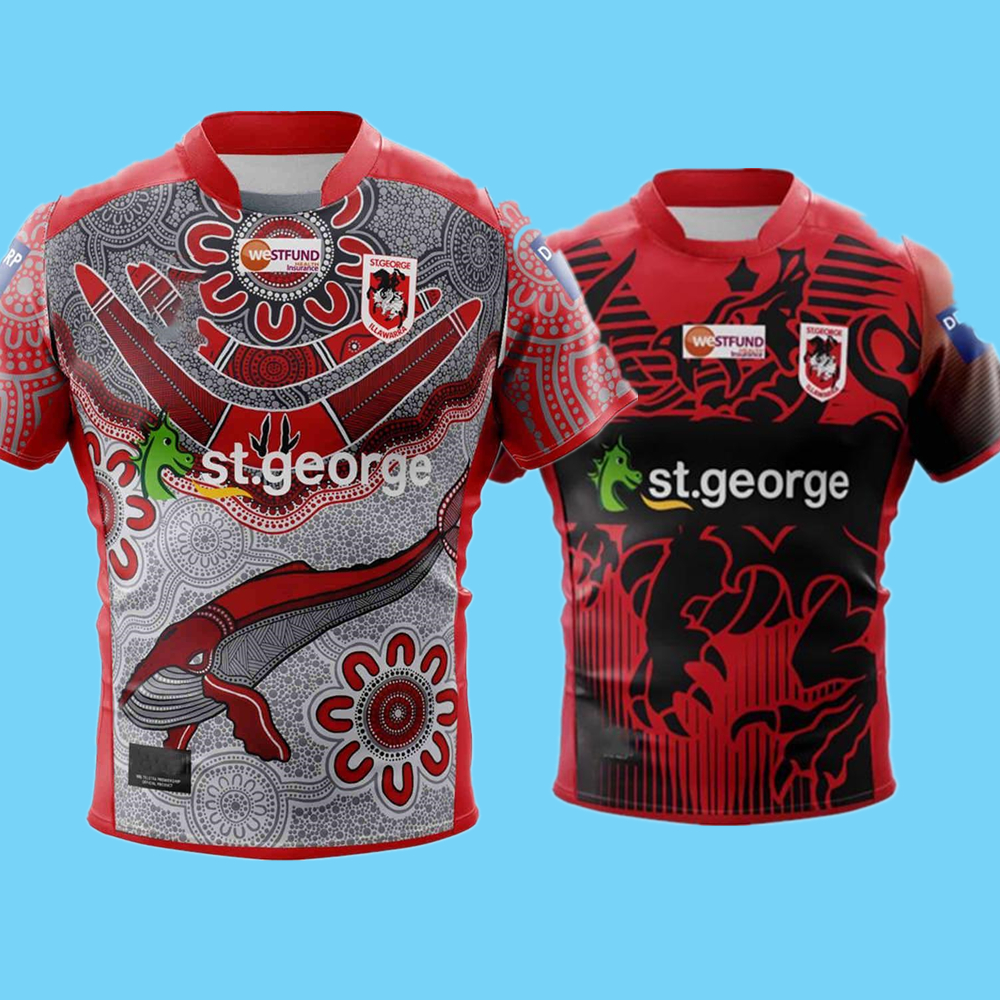 2021 Commemorative Indigenous Rugby Jerseys League 20 21 ST GEORGE ILLAWARRA DRAGONS Nines S-5XL, Black
2021 Commemorative Indigenous Rugby Jerseys League 20 21 ST GEORGE ILLAWARRA DRAGONS Nines S-5XL, Black