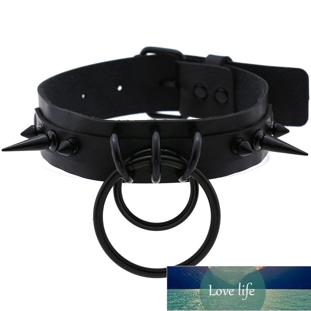 Punk Choker Rivet Buckle Spike Collar Necklace Black Mens Womens Studded chocker girls Gothic Jewelry Harajuku
Punk Choker Rivet Buckle Spike Collar Necklace Black Mens Womens Studded chocker girls Gothic Jewelry Harajuku