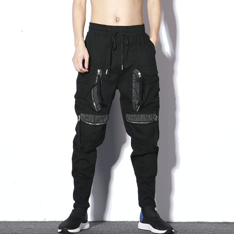2021 Darkly Style Multi-pockets Cargo Pants Men Hip Hop Joggers New Design Fashion Streetwear Sportswear Harem Trousers Black Bqor G90q
2021 Darkly Style Multi-pockets Cargo Pants Men Hip Hop Joggers New Design Fashion Streetwear Sportswear Harem Trousers Black Bqor G90q