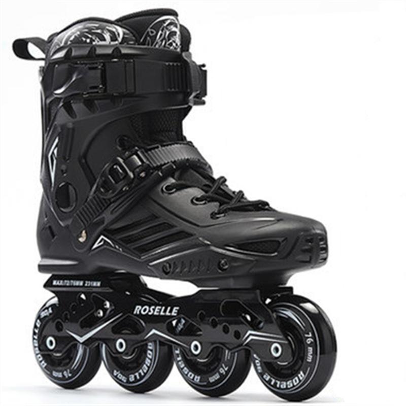 Roselle Roller Skates Men Women Inline Skating Shoes High Quality Sliding Freestyle Skating Patins 4 Wheels Professional, Black
Roselle Roller Skates Men Women Inline Skating Shoes High Quality Sliding Freestyle Skating Patins 4 Wheels Professional, Black