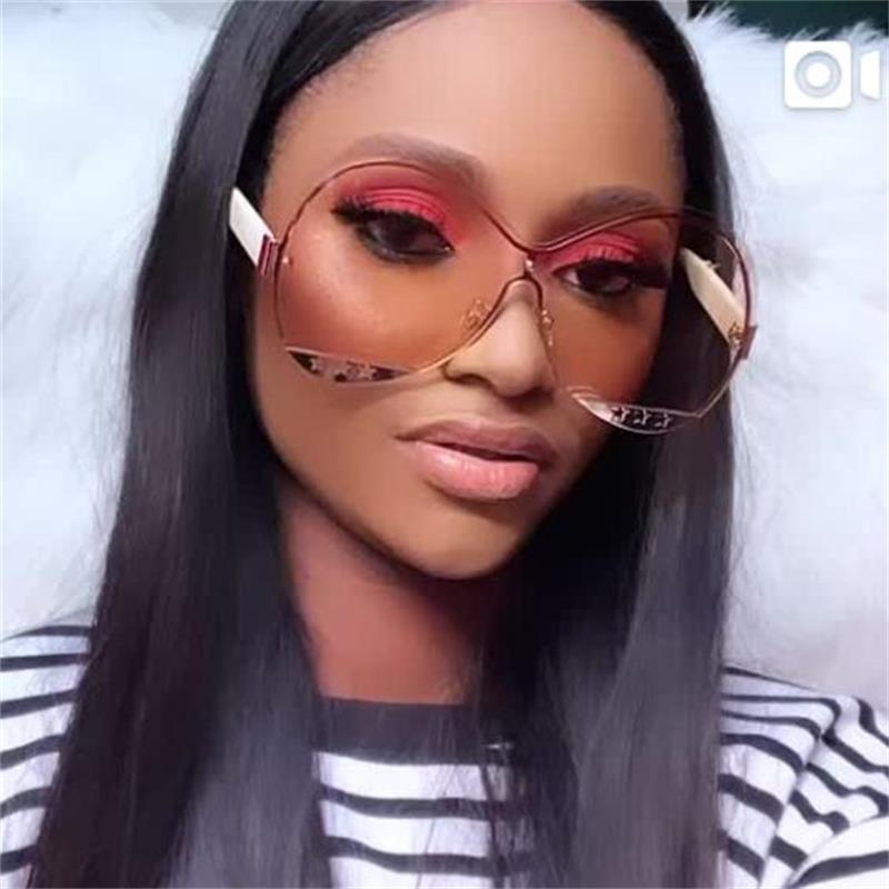 Sunglasses 2021 Carefully Designer Big Frame Oversized Women Star Sun Glasses Trendy Oval Gradient Brown Shades
Sunglasses 2021 Carefully Designer Big Frame Oversized Women Star Sun Glasses Trendy Oval Gradient Brown Shades