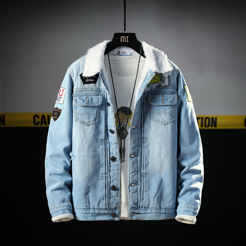 2021 New Da Moda Inverno Jaqueta Alta Qualidade Patches Designer Grosso Quente Casacos De Veludo Dos Homens Casuais Hip Hop Jaquetas Bomber, Light blue 
2021 New Da Moda Inverno Jaqueta Alta Qualidade Patches Designer Grosso Quente Casacos De Veludo Dos Homens Casuais Hip Hop Jaquetas Bomber, Light blue