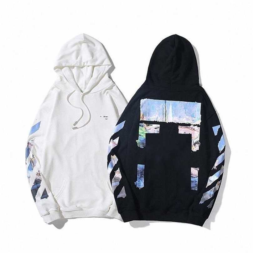 Fashion Men's Brands Off Sweatshirts Irregular Arrow Print Hoodies Men Women Loose Hoodie White Black Large Size Sweatshirt Jacket 6jyk
Fashion Men's Brands Off Sweatshirts Irregular Arrow Print Hoodies Men Women Loose Hoodie White Black Large Size Sweatshirt Jacket 6jyk