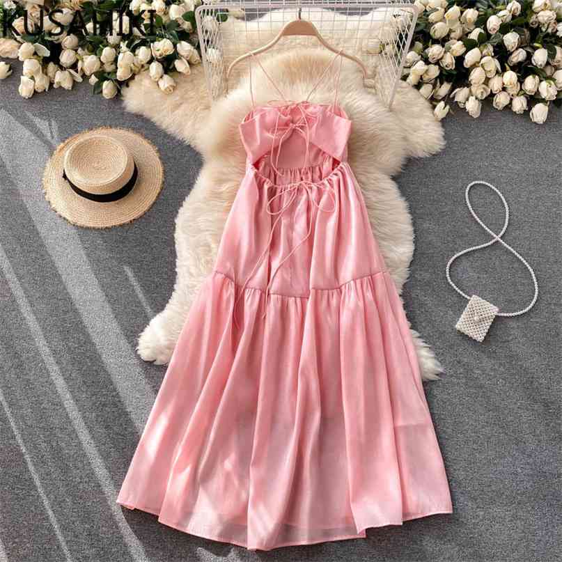 Sexy Hollow-out Backless Sling Dresses Women Strapless Seaside Holiday Dress Summer High Waist Vestidos 6J819 210603, Black
Sexy Hollow-out Backless Sling Dresses Women Strapless Seaside Holiday Dress Summer High Waist Vestidos 6J819 210603, Black