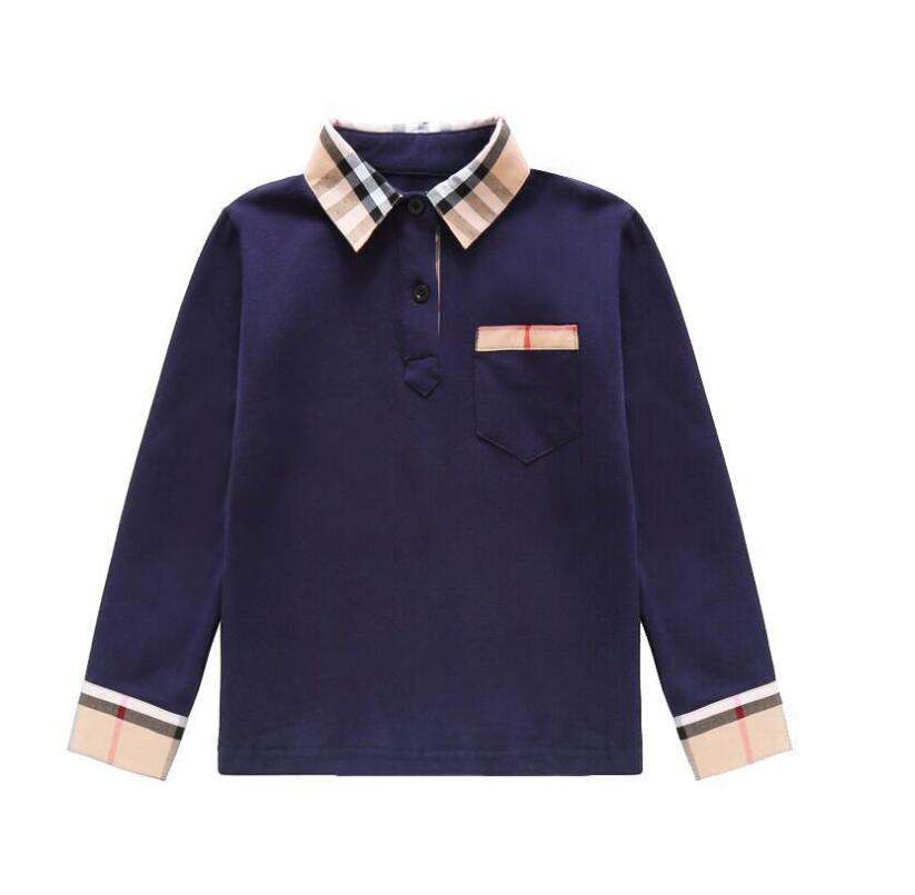 Spring Autumn Baby Boys T-Shirts Turn-Down Collar Kids Long Sleeve T-shirt Cotton Children Plaid Shirt Boy Shirts, As picture
Spring Autumn Baby Boys T-Shirts Turn-Down Collar Kids Long Sleeve T-shirt Cotton Children Plaid Shirt Boy Shirts, As picture