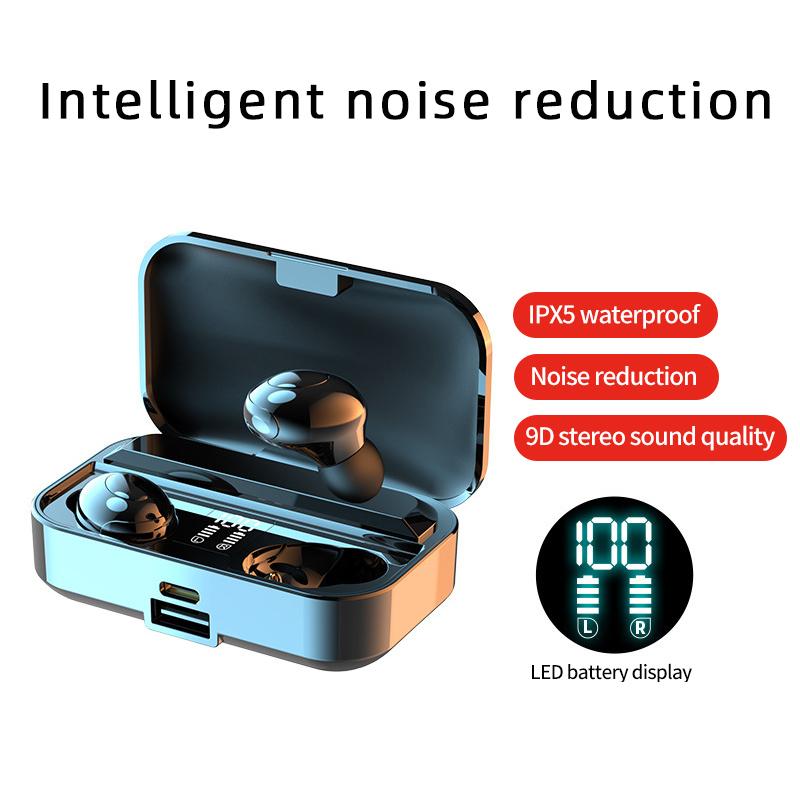 Headphones & Earphones Bluetooth-compatible Wireless 1800mAh Charging Box Headphone Sports Waterproof Earbuds Headsets With Microphone
Headphones & Earphones Bluetooth-compatible Wireless 1800mAh Charging Box Headphone Sports Waterproof Earbuds Headsets With Microphone