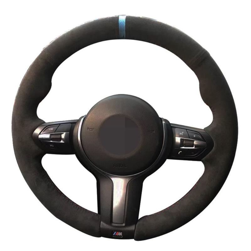 Steering Wheel Covers Car Cover Soft Black Genuine Leather Suede For F87 M2 F80 M3 F82 M4 M5 F12 F13 M6 F85 X5 M F86 X6 F33 F30
Steering Wheel Covers Car Cover Soft Black Genuine Leather Suede For F87 M2 F80 M3 F82 M4 M5 F12 F13 M6 F85 X5 M F86 X6 F33 F30
