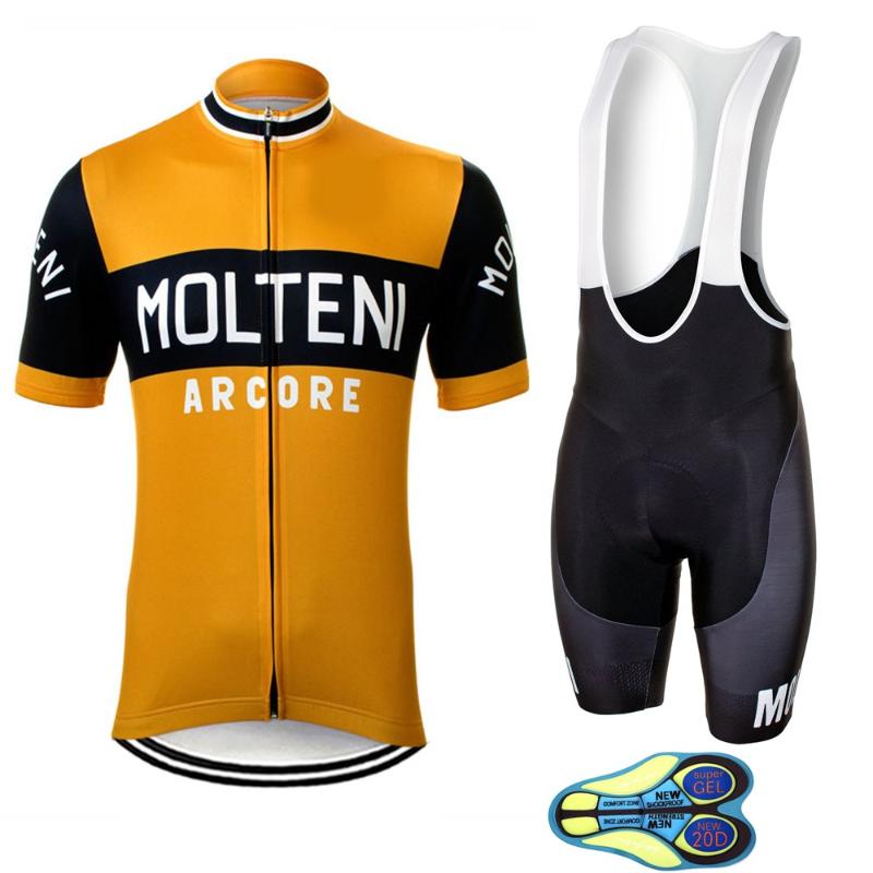 Racing Sets Summer Molteni Cycling Jersey Set Retro Clothing Men Road Bike Shirts Suit MTB Bicycle Bib Shorts Maillot Ropa Ciclismo
Racing Sets Summer Molteni Cycling Jersey Set Retro Clothing Men Road Bike Shirts Suit MTB Bicycle Bib Shorts Maillot Ropa Ciclismo