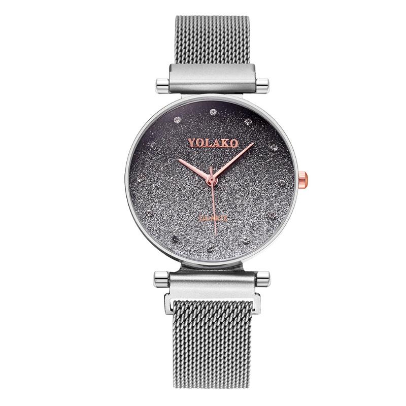 Wristwatches Women Watch Bracelet Japan Quartz Movement Simple Waterproof Rose Gold Stainless Steel Mesh Ladies Relogio Feminino, Silver
Wristwatches Women Watch Bracelet Japan Quartz Movement Simple Waterproof Rose Gold Stainless Steel Mesh Ladies Relogio Feminino, Silver